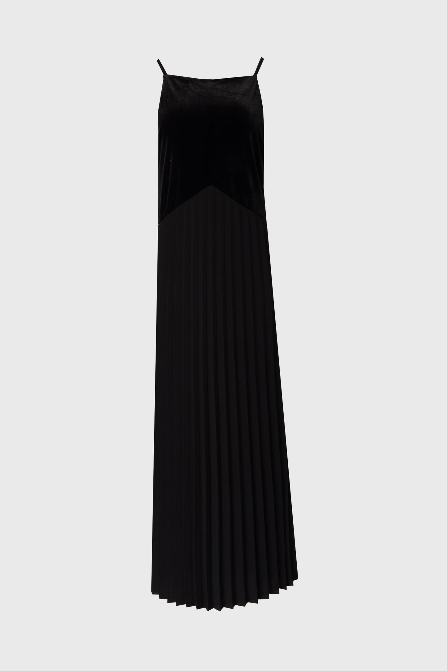 Black Two Tone Fabric Jumper