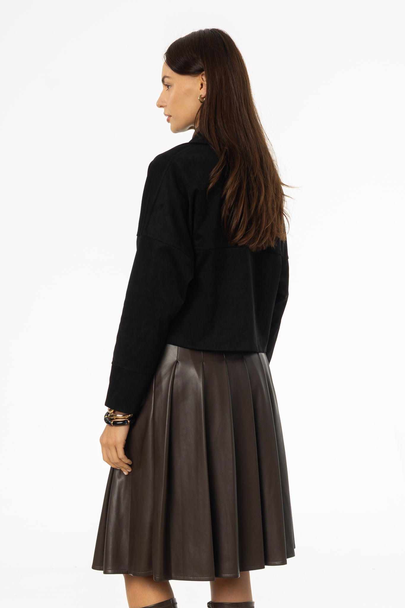 Black Microsuede Jacket