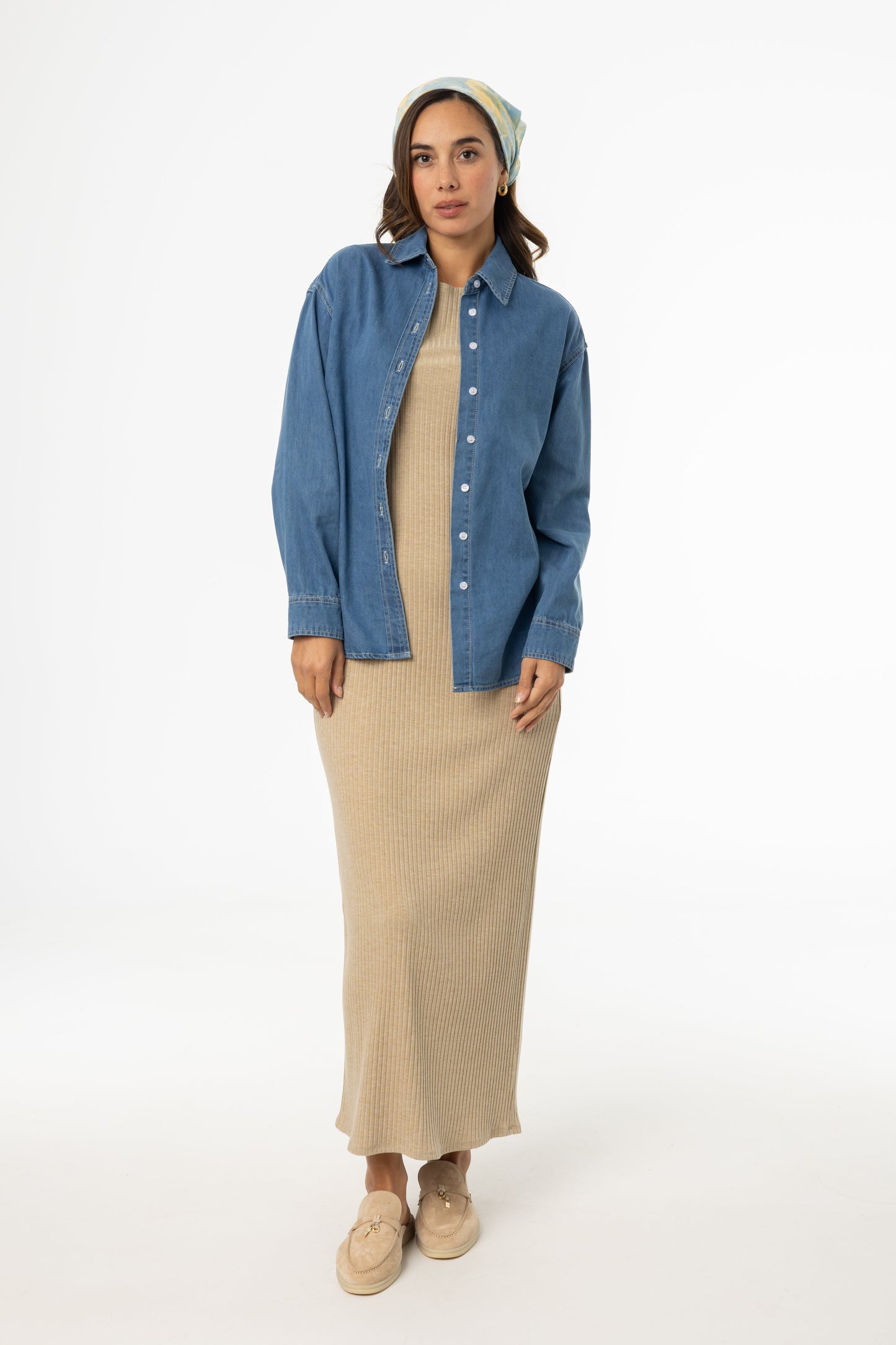 Blue Denim Blouse