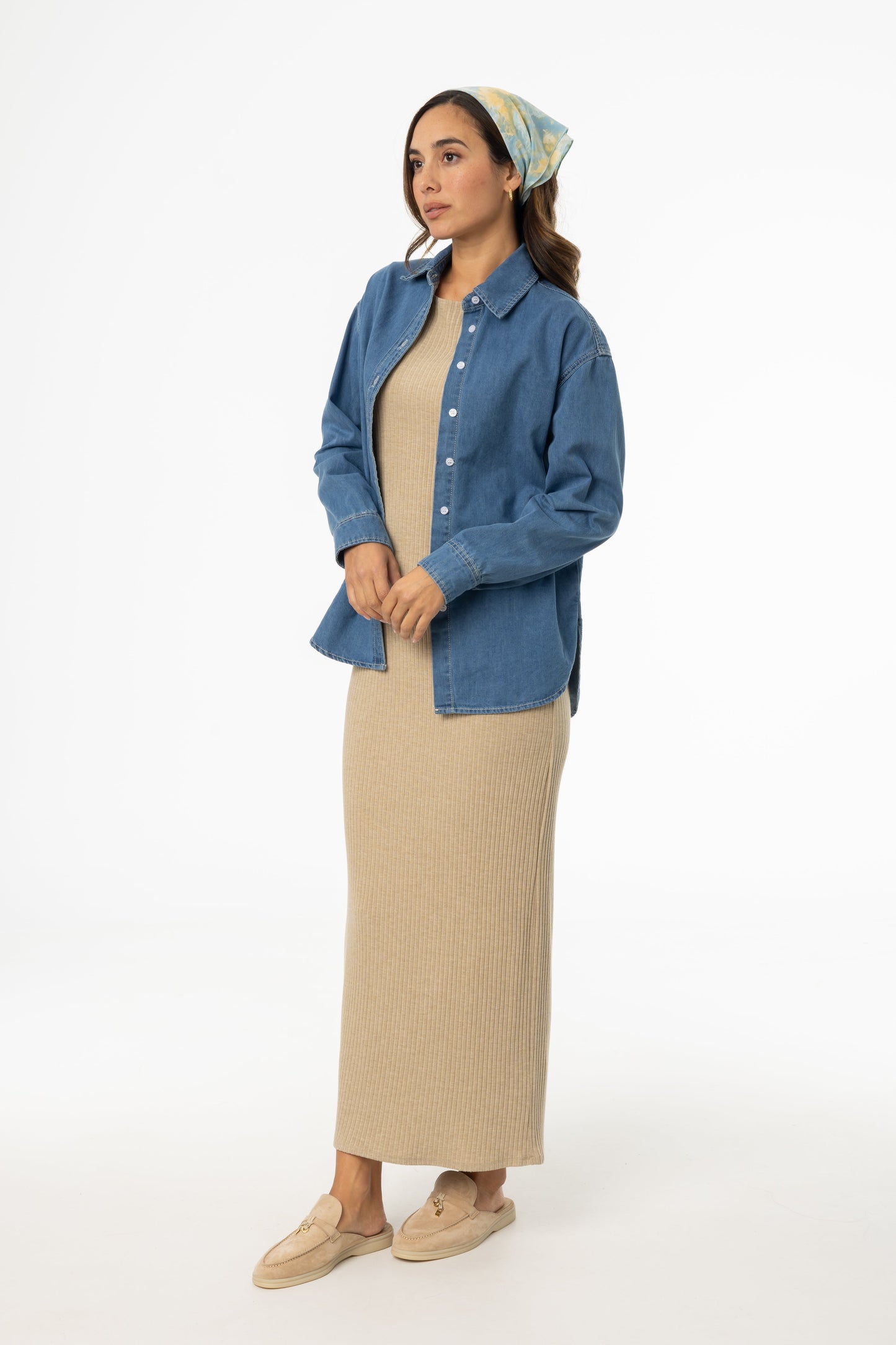 Blue Denim Blouse