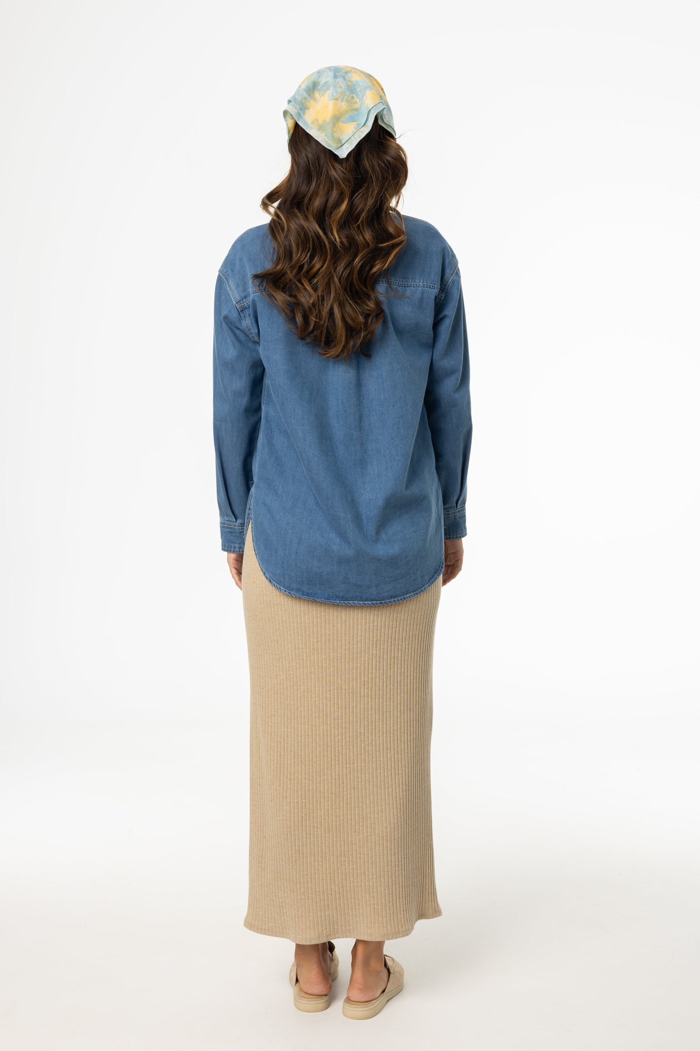 Blue Denim Blouse