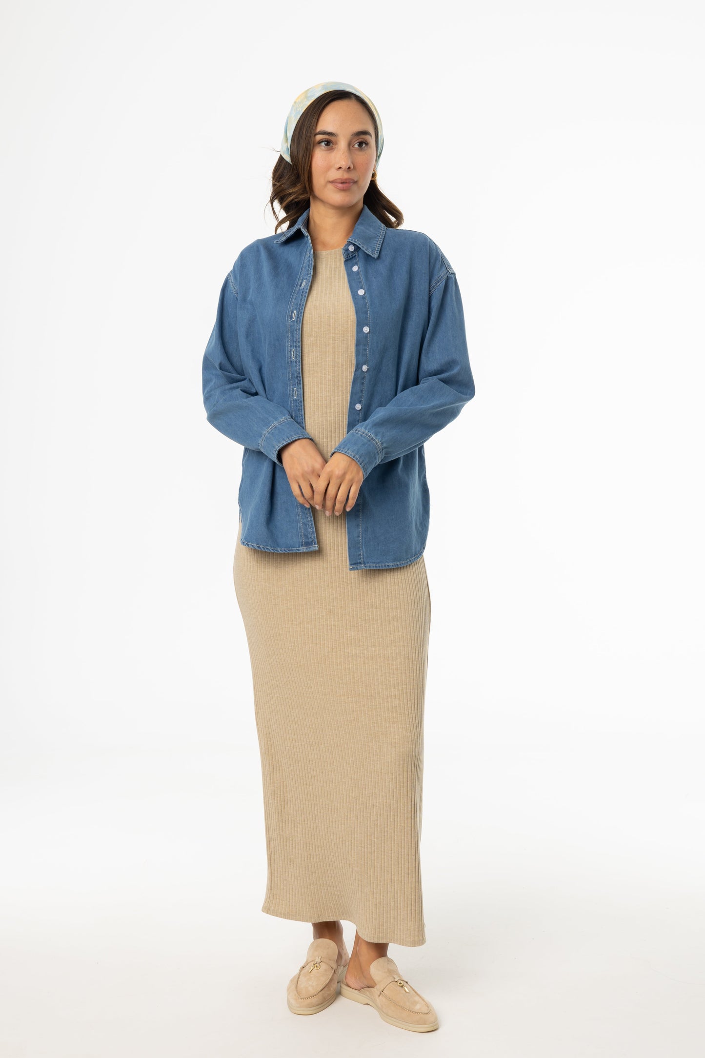 Blue Denim Blouse