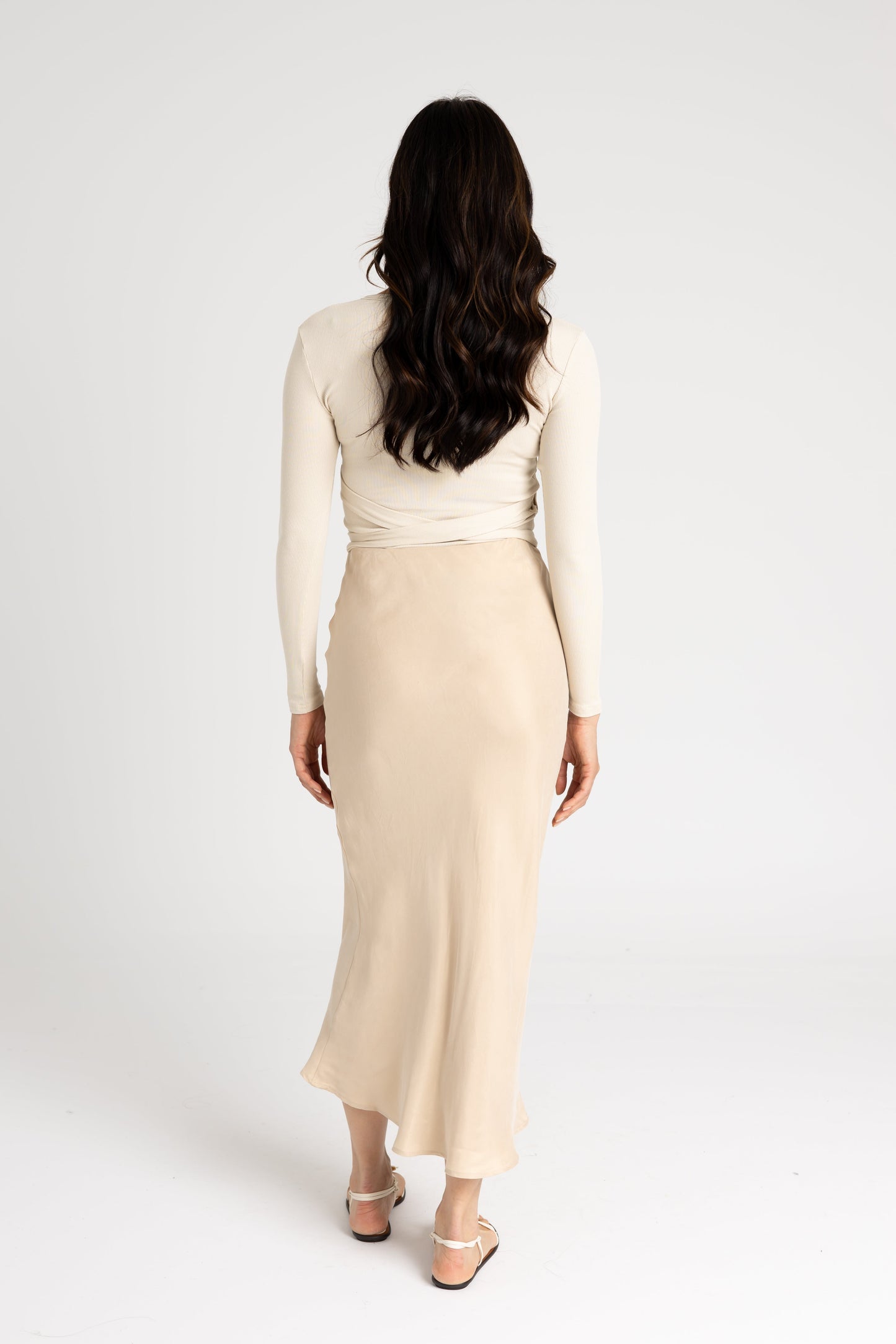Bone Slip Skirt