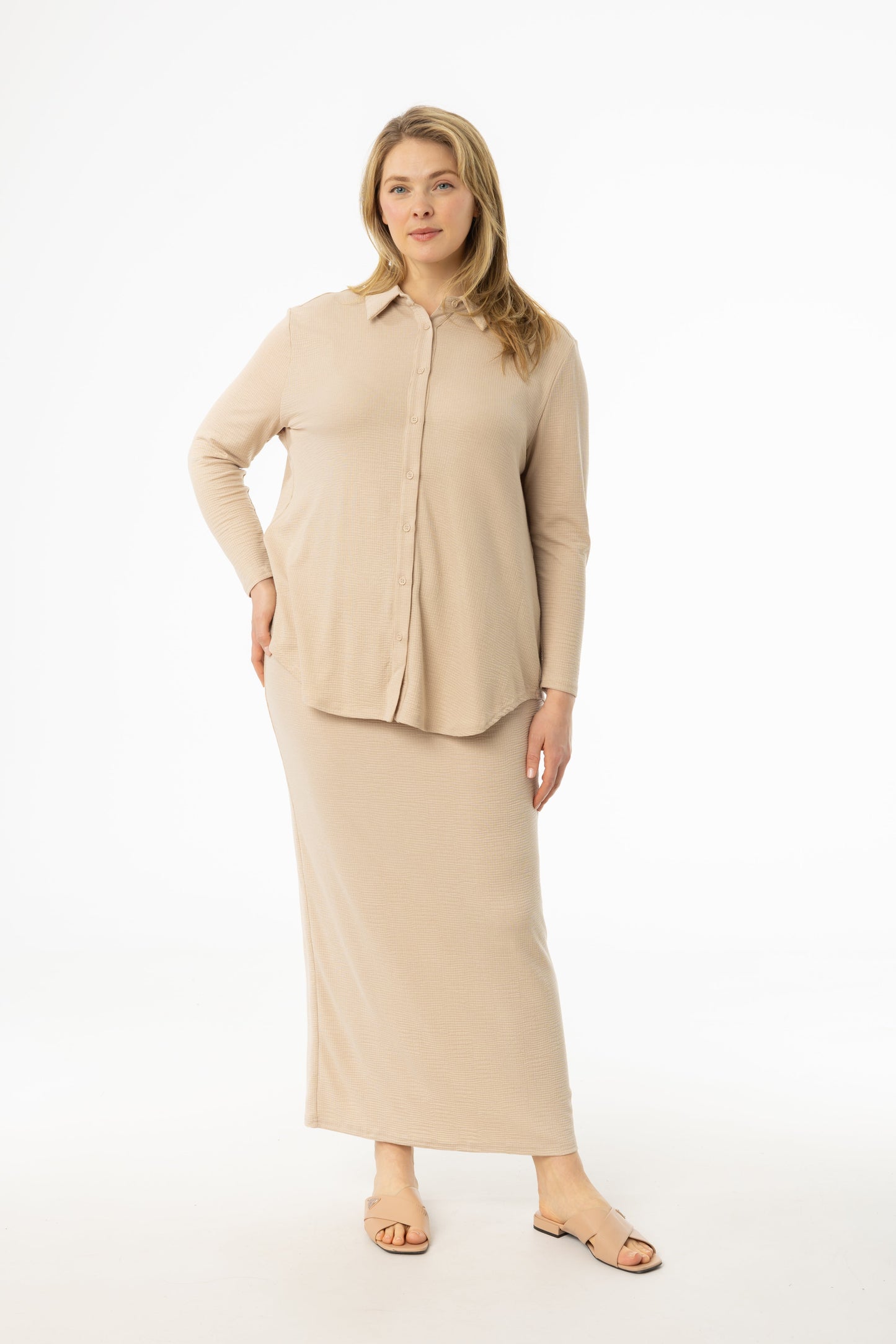 Bone Waved Skirt