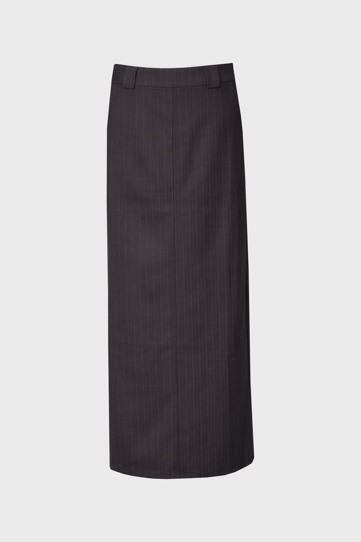 Heather Grey Pinstripe Everyday Skirt