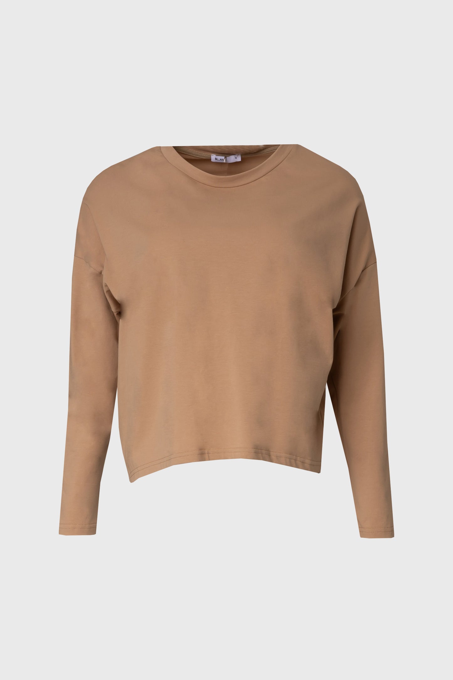 Mocha Dolman Long Sleeve T-Shirt