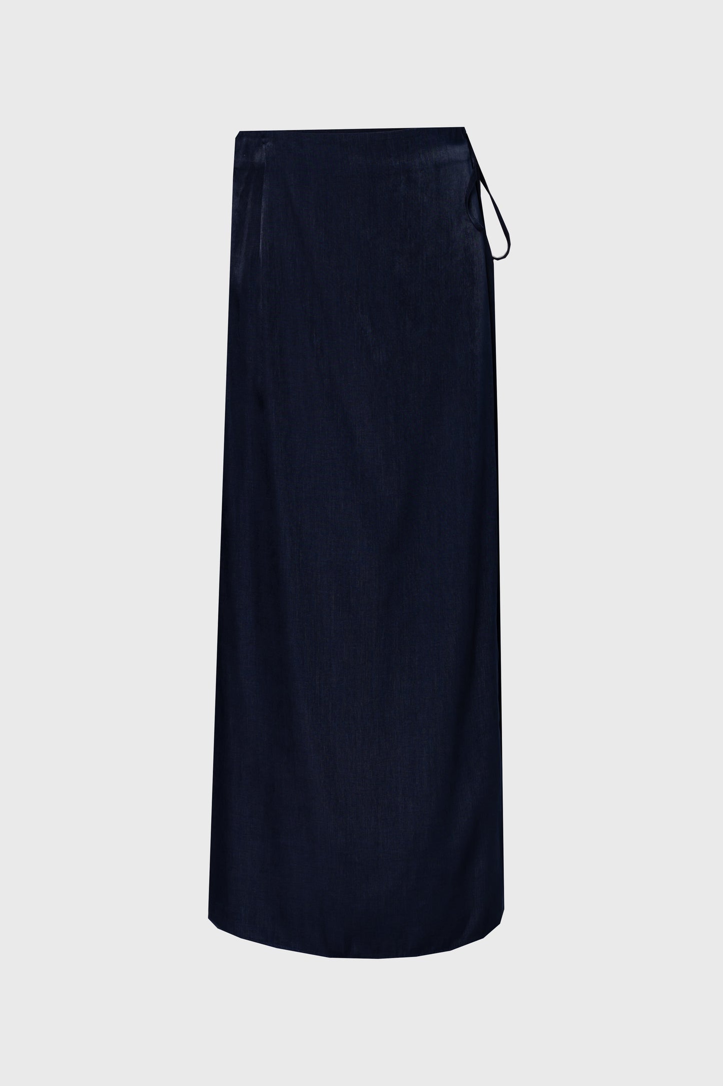 Navy Wrap Skirt