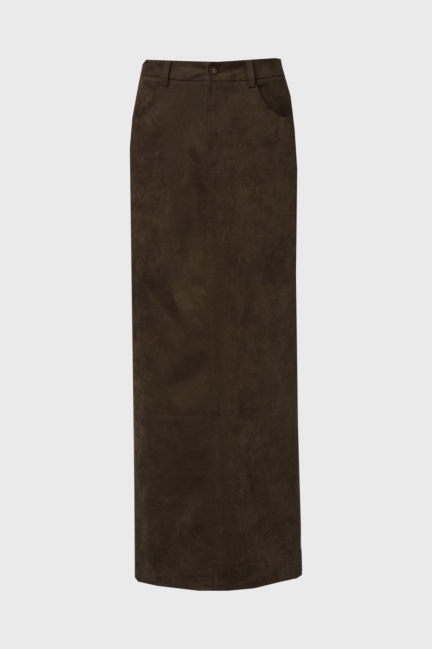 Olive Everyday Microsuede Skirt