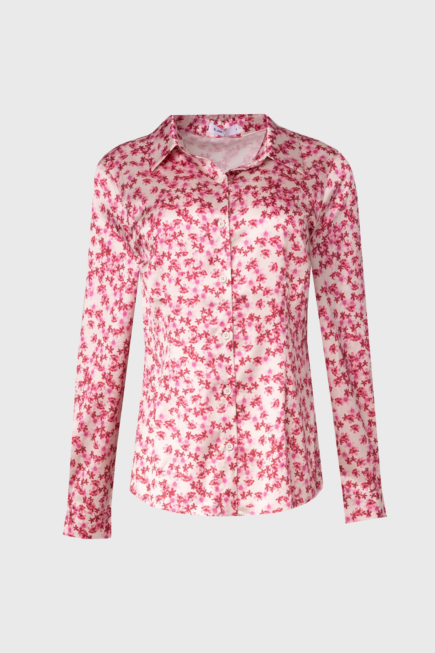 Pink Floral Printed Blouse