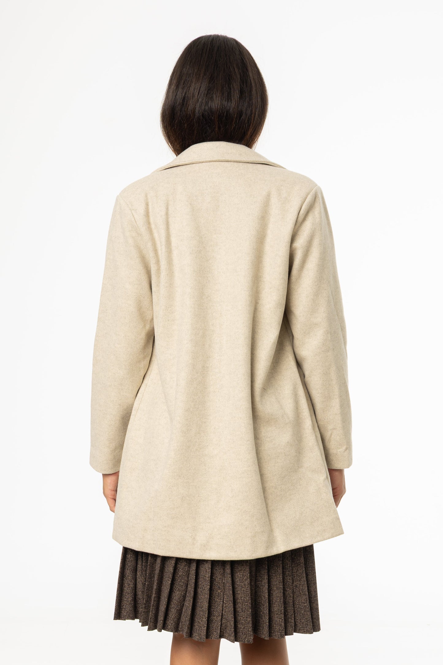 Sand Wool Coat