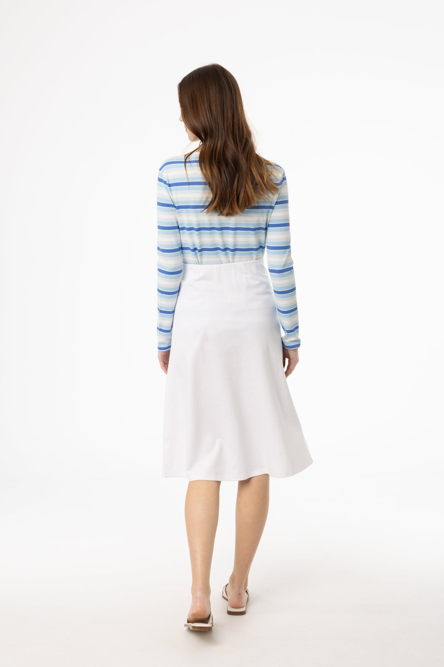 White Basic Skirt