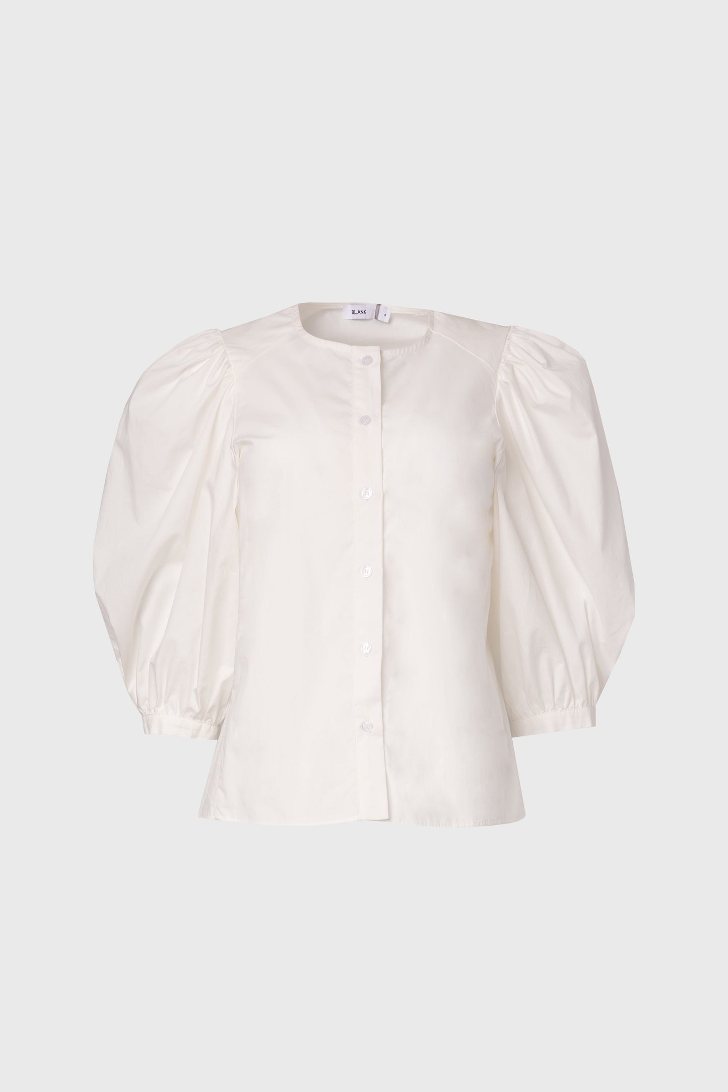White Puff Sleeve Blouse