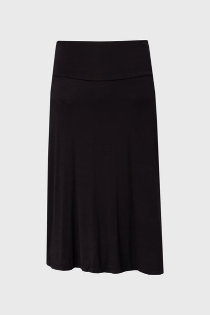Black Short Flare Skirt