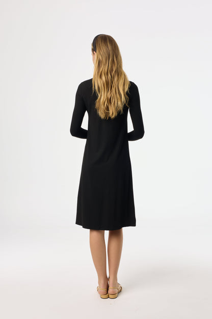 Black Turtleneck Dress