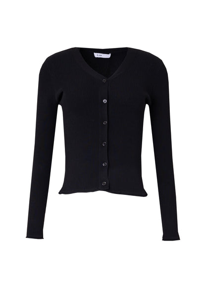 Black Knit Cardi