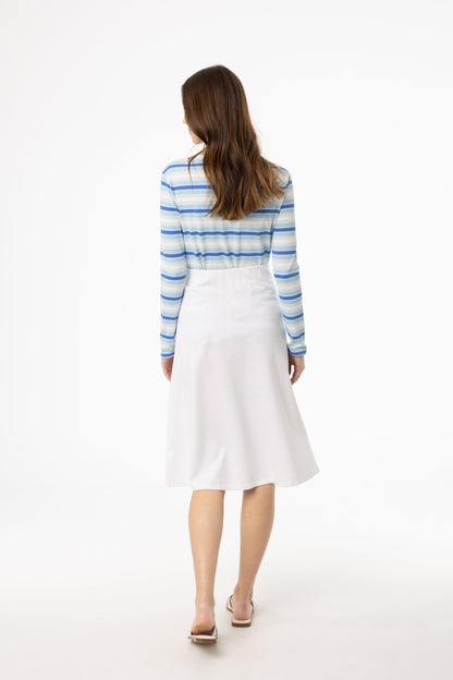 White Basic Skirt