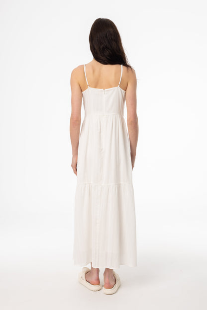 White Tiered Jumper